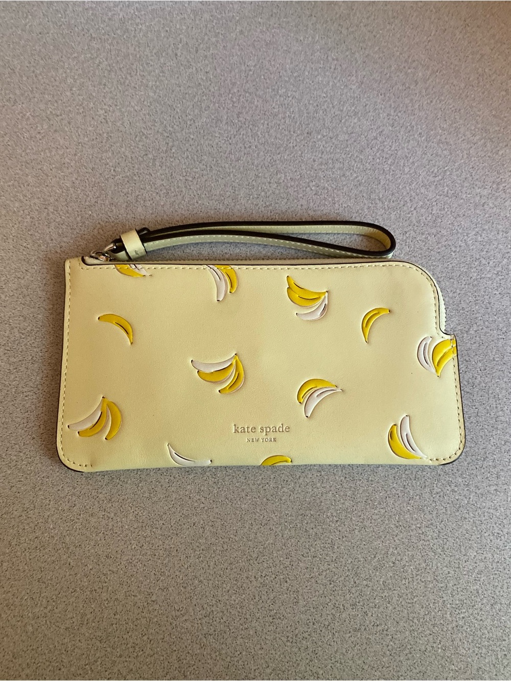 Kate Spade Zippy Banana Wristlet